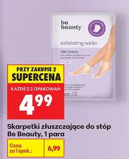 Biedronka Skarpetki złuszczające do stóp oferta