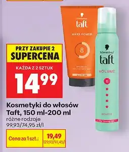 Biedronka Pianka do włosów różne rodzaje oferta