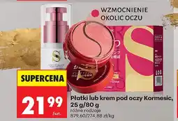 Biedronka Płatki lub krem pod oczy różne rodzaje oferta
