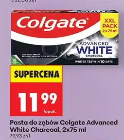 Biedronka Pasta do zębów Advanced White Charcoal oferta