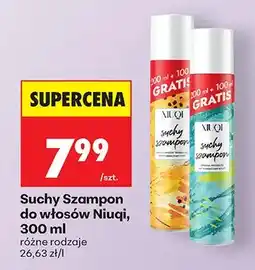 Biedronka Suchy szampon do włosów oferta