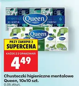 Biedronka Chusteczki higieniczne mentolowe oferta