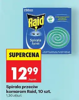 Biedronka Spirala przeciw komarom oferta