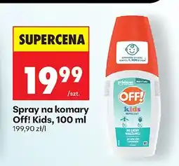 Biedronka Spray na komary Kids oferta