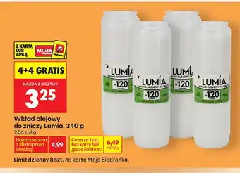 Wkład olejowy do zniczy