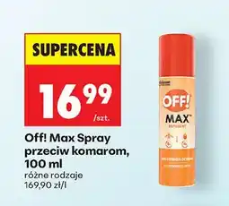 Biedronka Spray przeciw komarom Max oferta