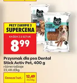 Biedronka Przysmak dla psa Dental Stick różne rodzaje oferta
