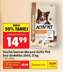 Biedronka Sucha karma dla psa bez dodatku zbóż oferta
