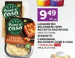 Stokrotka Lasagne mix bolognese/spin riccotta pastafood oferta