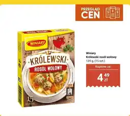 Biedronka Królewski rosół wołowy oferta