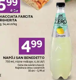 Stokrotka Napój san benedetto limone zero oferta