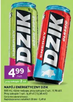Stokrotka Napój energetyczny różne rodzaje oferta