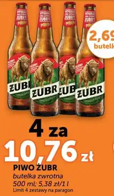 ABC Piwo Żubr butelka zwrotna oferta