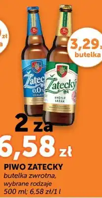 ABC Piwo bezalkoholowe Żatecky butelka zwrotna wybrane rodzaje oferta