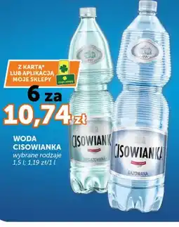 ABC Woda Cisowianka wybrane rodzaje oferta