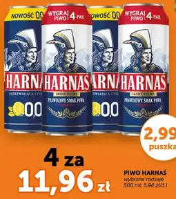 ABC Piwo Harnaś wybrane rodzaje oferta