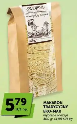 ABC Makaron tradycyjny wybrane rodzaje oferta