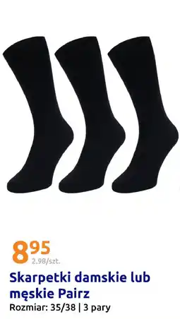 Action Skarpetki damskie lub męskie Pairz oferta