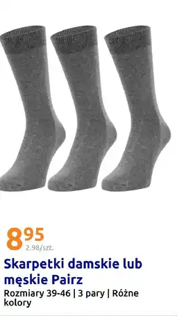 Action Skarpetki damskie lub męskie Pairz oferta