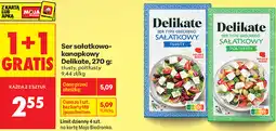 Biedronka Ser sałatkowo-kanapkowy Delikate oferta