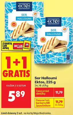 Biedronka Ser Halloumi Ektos oferta
