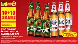 Biedronka PIWO ŻUBR LUB ŻYWIEC, BUTELKA ZWROTNA oferta