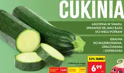 Biedronka Cukinia na wagę oferta