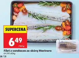 Biedronka Filet z sandacza ze skórą Marinero oferta