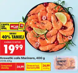 Biedronka Krewetki całe Marinero oferta