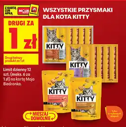 Biedronka WSZYSTKIE PRZYSMAKI DLA KOTA KITTY oferta