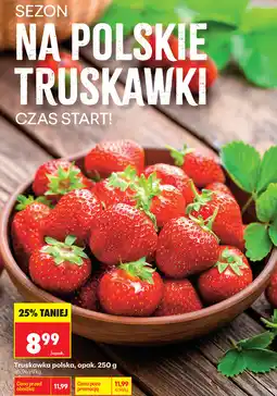 Biedronka Truskawka polska, opak oferta
