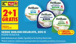 Biedronka SEREK WIEJSKI DELIKATE, 200 G RÓŻNE RODZAJE oferta