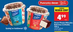 Biedronka Deser Ptasie Mleczko Bakoma i E.Wedel oferta
