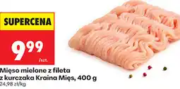 Biedronka Mięso mielone z fileta z kurczaka Kraina Mięs oferta
