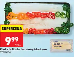 Biedronka Filet z halibuta bez skóry Marinero oferta