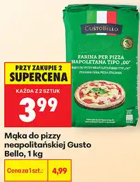 Biedronka Mąka do pizzy neapolitańskiej Gusto Bello oferta