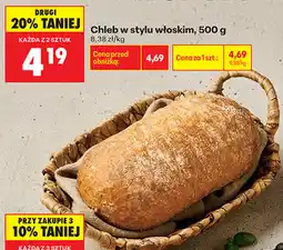 Biedronka Chleb w stylu włoskim oferta