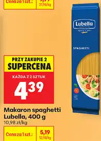 Biedronka Makaron spaghetti Lubella oferta