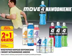 Biedronka Napoje izotoniczne i wody witaminowe 4Move oferta