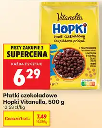 Biedronka Płatki czekoladowe Hopki Vitanella oferta