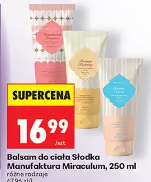 Biedronka Balsam do ciała Słodka Manufaktura Miraculum oferta