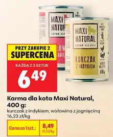 Biedronka Karma dla psa Maxi Natural oferta