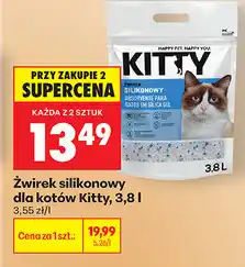 Biedronka Żwirek silikonowy dla kotów Kitty oferta