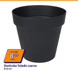Action Doniczka Toledo czarna oferta