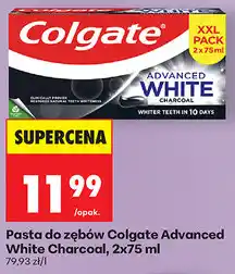 Biedronka Pasta do zębów Colgate Advanced White Charcoal oferta