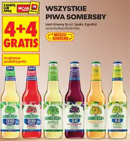 Biedronka Wszystkie piwa Somersby oferta