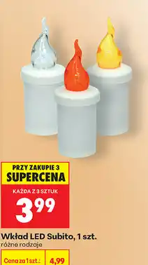 Biedronka Wkład LED Subito, 1 szt oferta