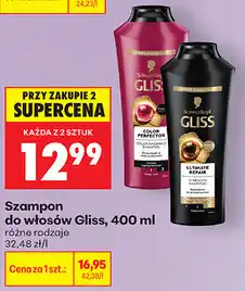 Biedronka Szampon do włosów Gliss oferta