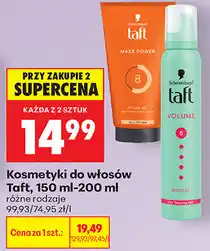 Biedronka Kosmetyki do włosów Taft, 150 ml-200 ml oferta