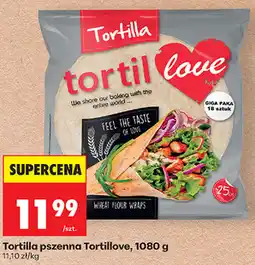 Biedronka Tortilla pszenna Tortillove oferta